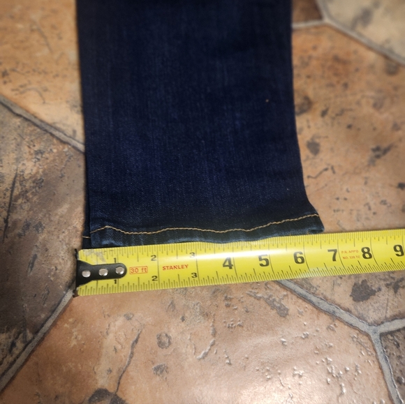 SEVEN 7 Women's Dark Blue Women's Jeans Size 16. TUMMY LESS HIGH SKINNY. - Picture 11 of 14